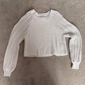 White Chunky Sweater